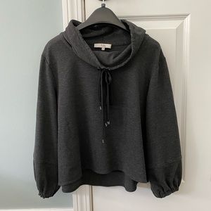 Tibi size medium cowl neck sweatshirt